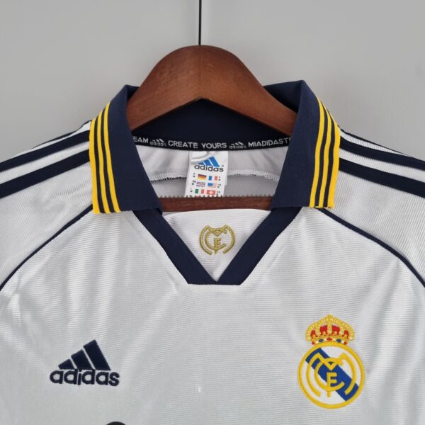 Camiseta Real Madrid 2000 cuello