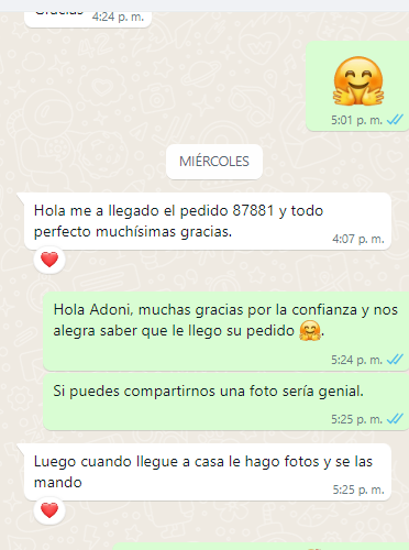 Cliente satisfecho en Leyendas del futbol