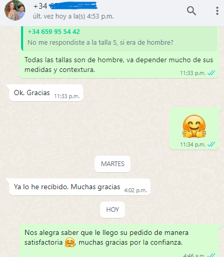 Cliente satisfecho en Leyendas del futbol