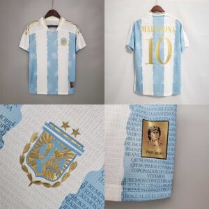 Caracteristicas de la camiseta conmemorativa maradona 2021