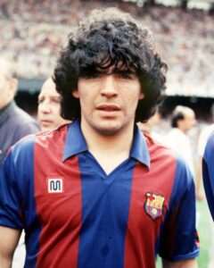 Maradona regreso al FC Barcelona