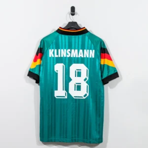 camiseta 1992 alemania dorsal klinsmann