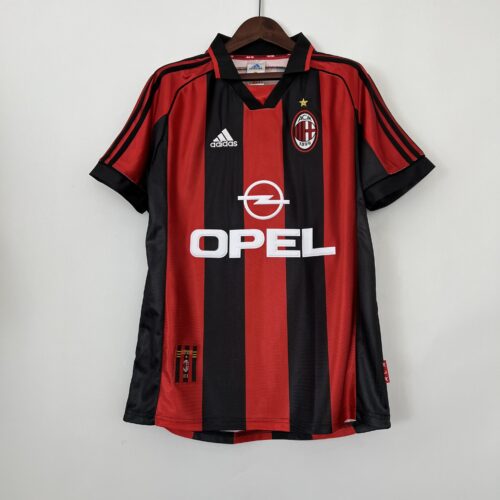 camiseta ac milan 1999