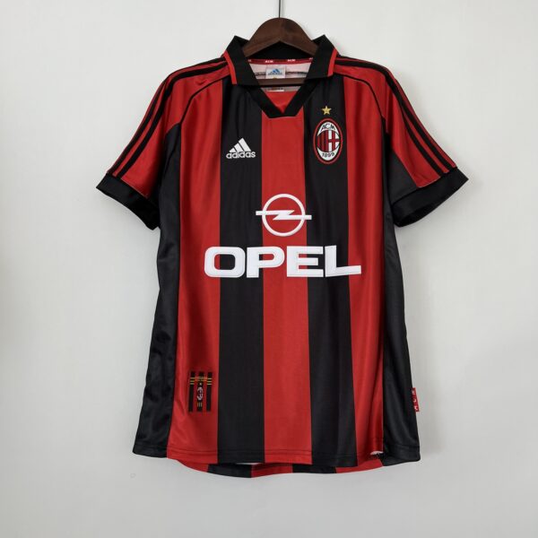 camiseta ac milan 1999