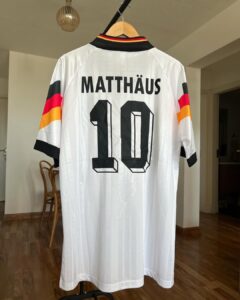 camiseta alemania 1992 dorsal Matthäus