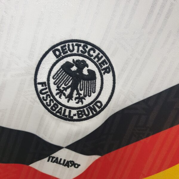 camiseta alemania 90 escudo