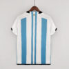 camiseta argentina 3 estrellas dorsal