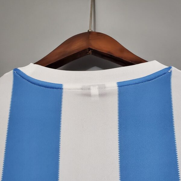 camiseta argentina 86 maradona cuello trasero