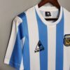 camiseta argentina 86 maradona hombro