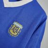 camiseta argentina azul 86 escudo