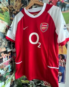 camiseta arsenal 02 04