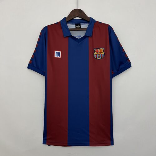 camiseta primera equipacion barcelona 1982