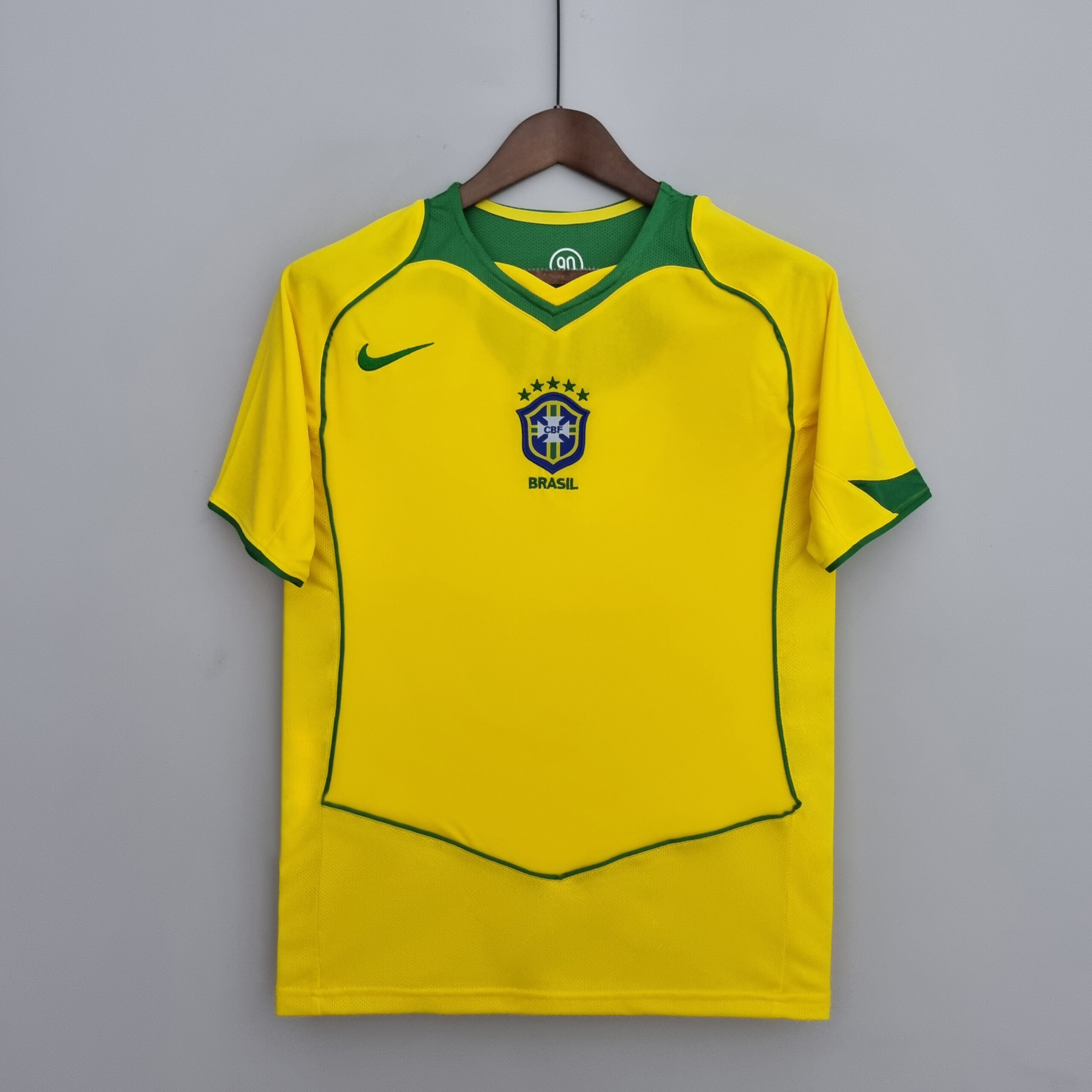 Camiseta Brasil 2004/06 Primera Equipación