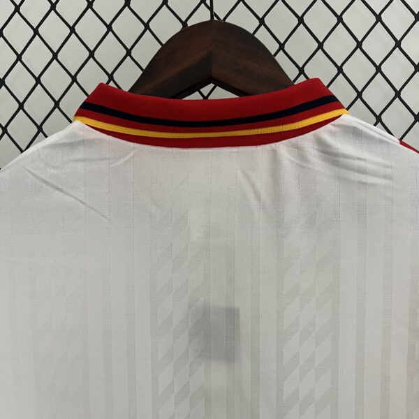 camiseta españa 94 blanca cuello trasero