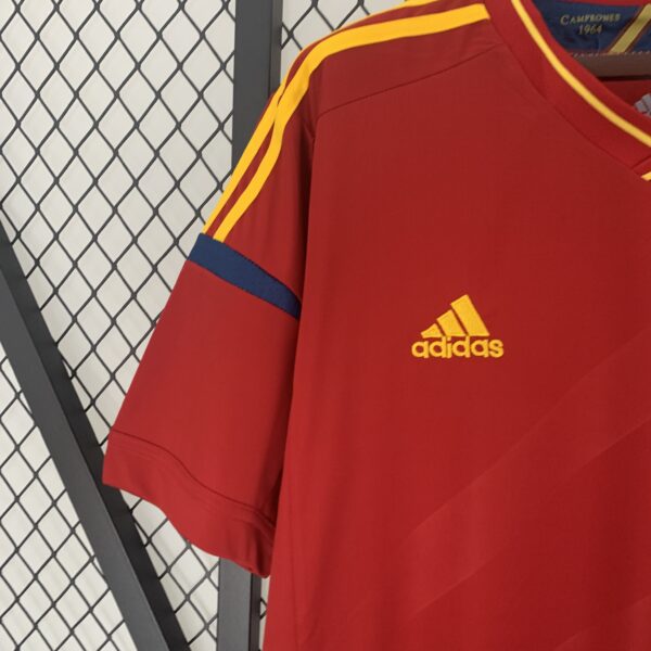 camiseta españa euro 2012 manga