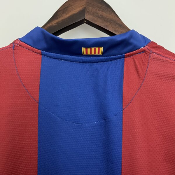 camiseta fc barcelona 07 08 cuello anterior