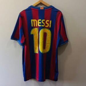 camiseta fc barcelona 09 10 dorsal messi