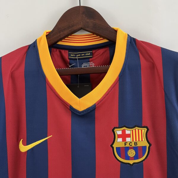 camiseta fc barcelona 13 14 cuello