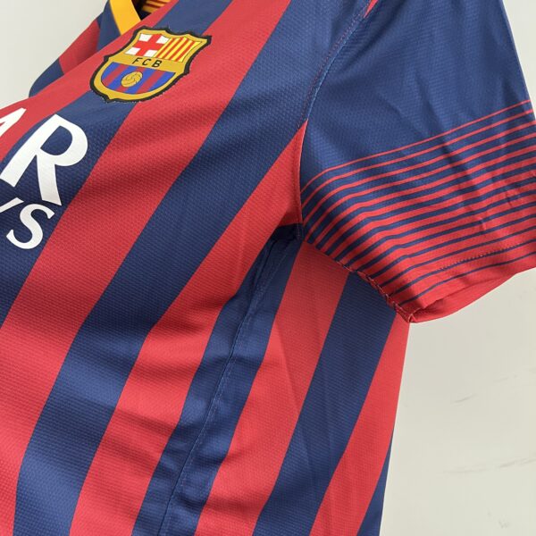 camiseta fc barcelona 13 14 lateral