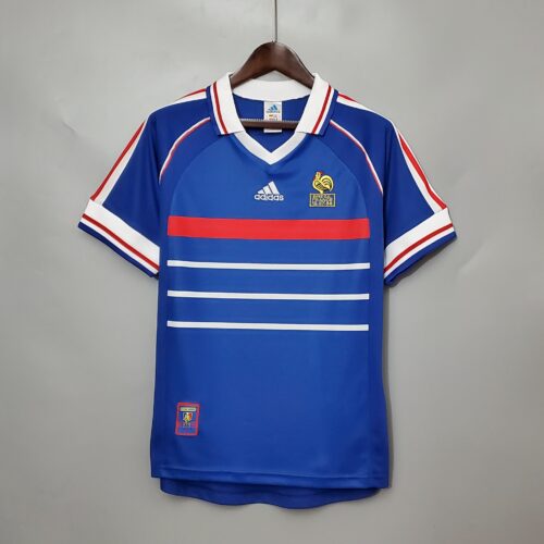 camiseta francia 98 zidane