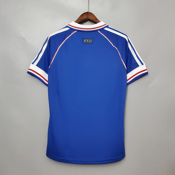 camiseta francia 98 zidane dorsal