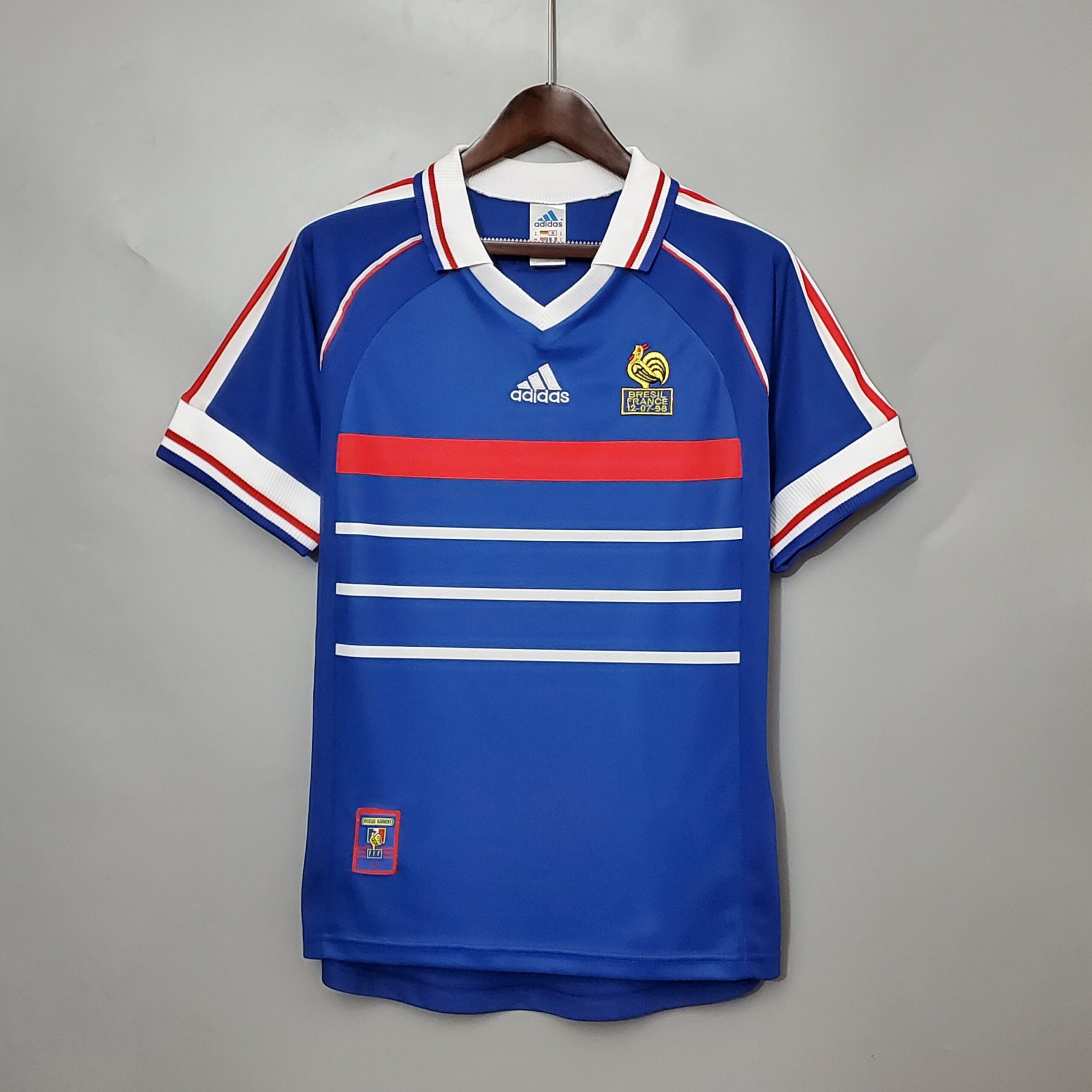 Camiseta Francia 1998 Zidane Campeón