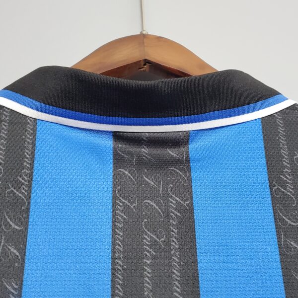 camiseta inter 97 98 cuello trasero