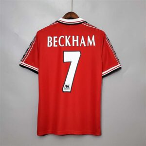 camiseta manchester 99 dorsal beckham