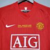 camiseta manchester united 2008 ronaldo letra de la final