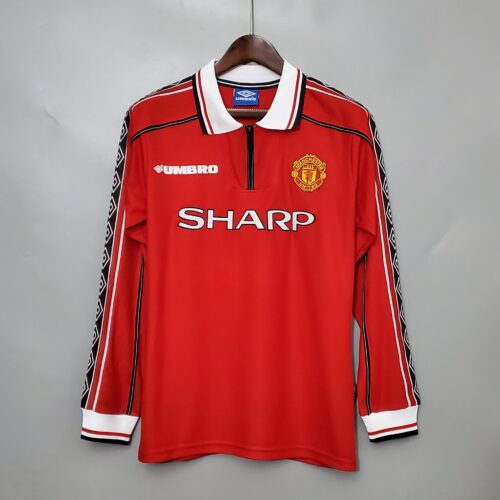 camiseta manchester united 98 99 manga larga comprar