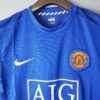 camiseta manchester united azul 2008 pecho