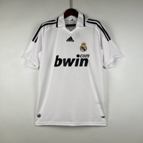 camiseta real madrid 08 09