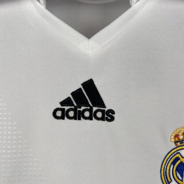 camiseta real madrid 08 09 logo