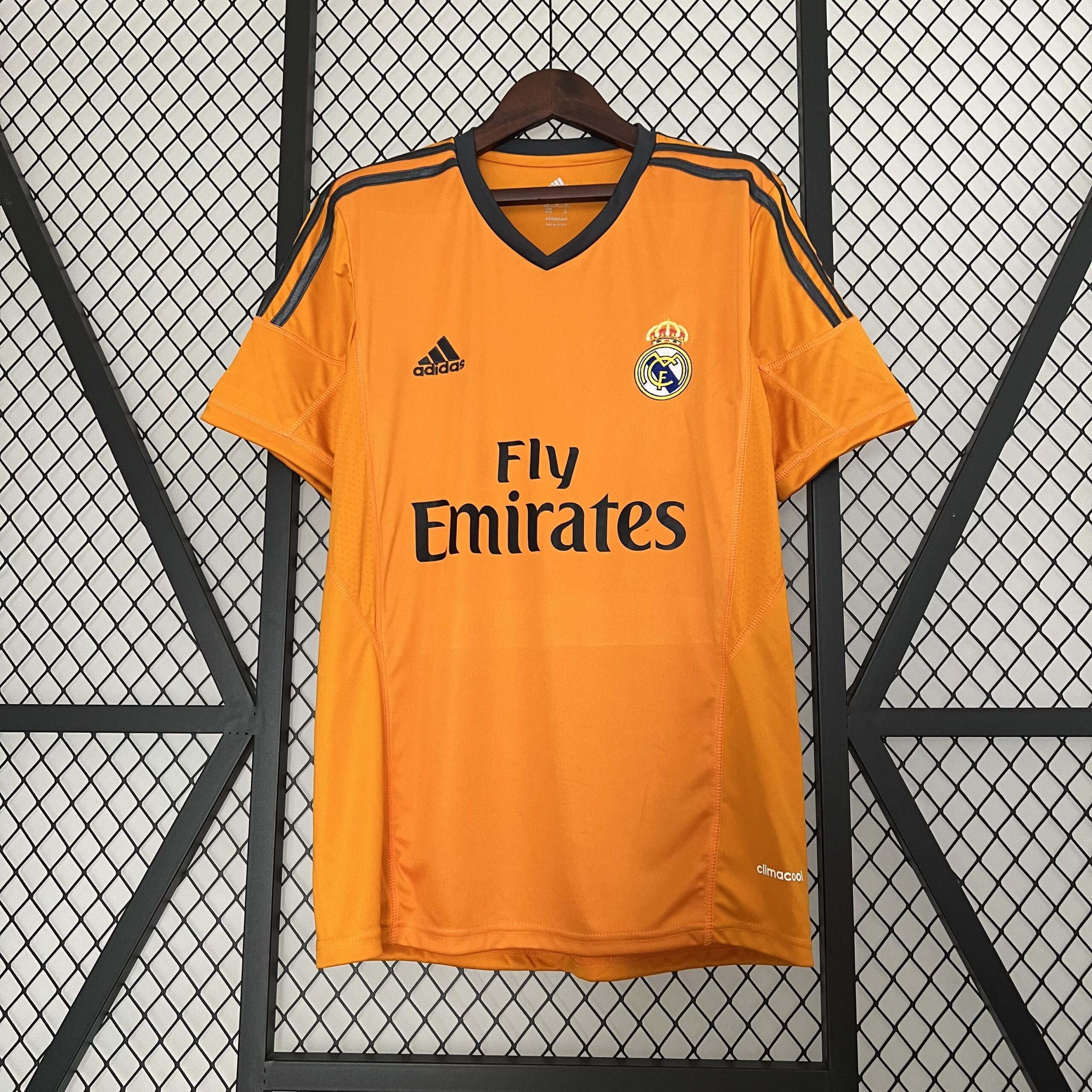 Camiseta Real Madrid Naranja 2013/2014 Tercera Equipación