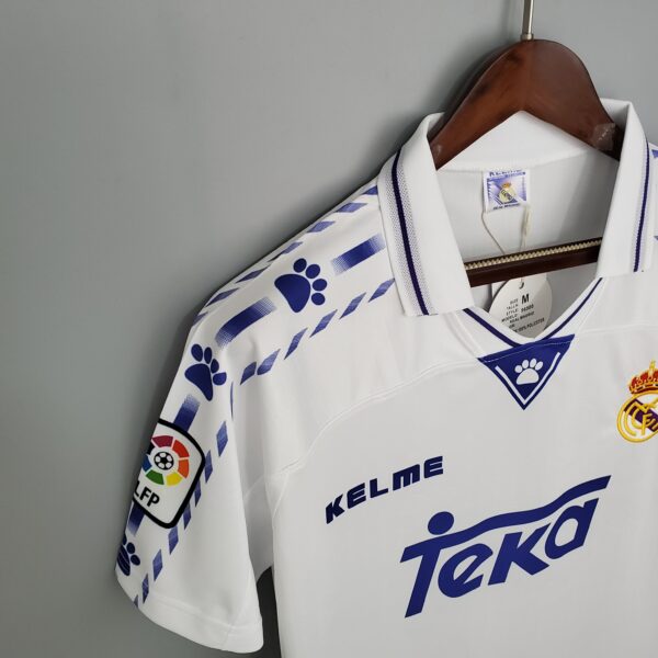 camiseta real madrid 96 97 raúl pecho