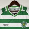 Camiseta Sporting de Lisboa primera equipacion 2003-2004 cuello