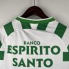 Camiseta Sporting de Lisboa primera equipacion 2003-2004 cuello anterior