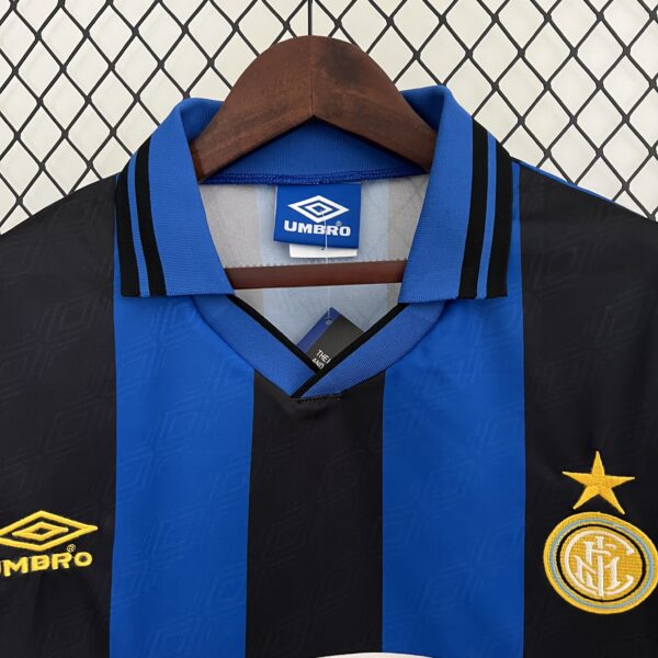 camiseta inter 95 96 cuello