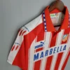 Camiseta Atletico Madrid 94-95 hombro