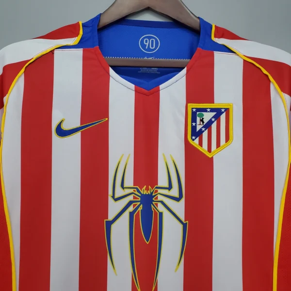 Camiseta Atletico Madrid Spiderman cuello