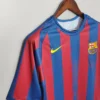 Camiseta Barcelona 2006 final Champions League hombro