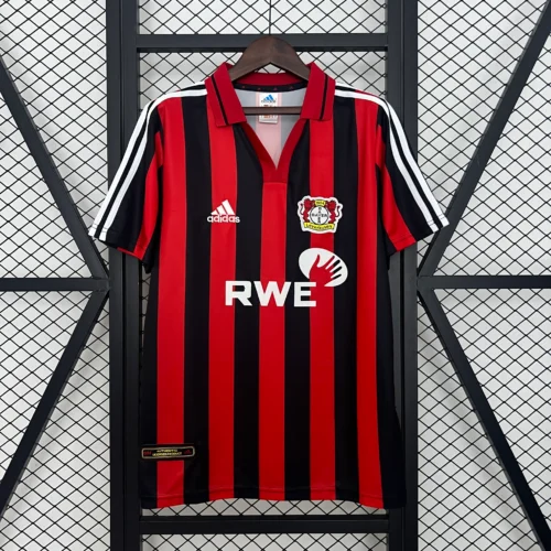 Camiseta Bayer Leverkusen 2001-2002 primera equipacion