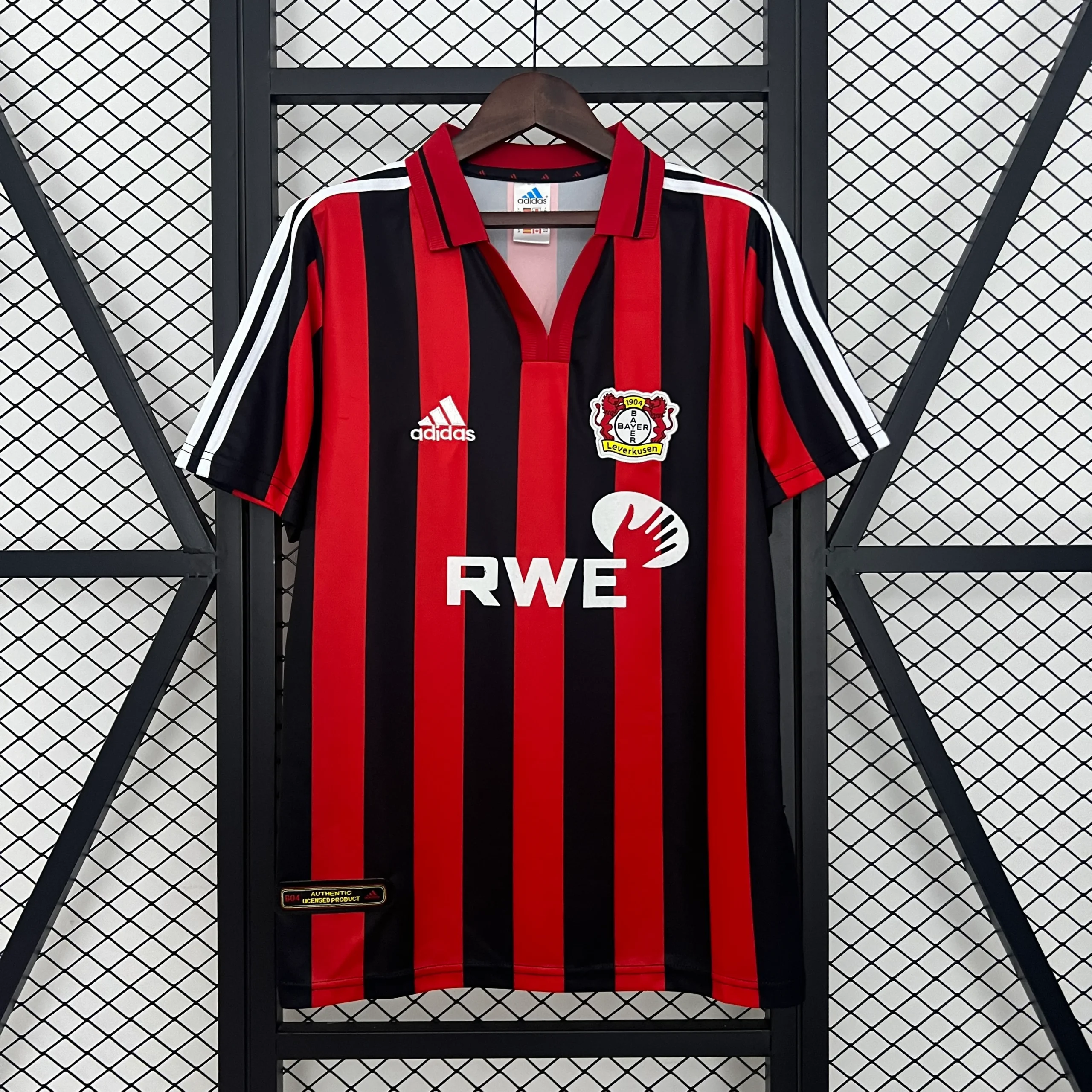 Camiseta Bayer Leverkusen 2001/2002 primera equipacion