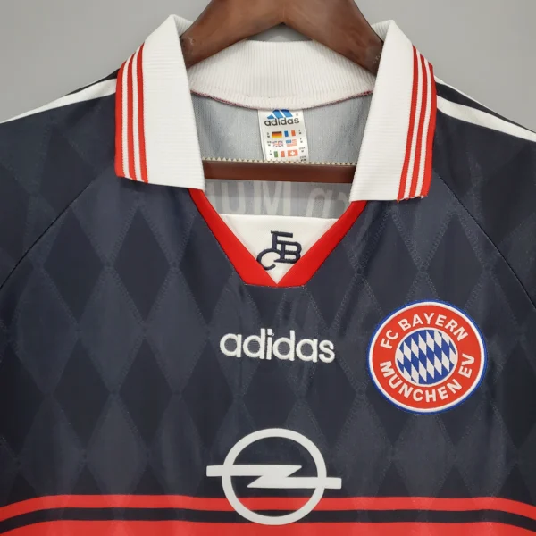 Camiseta Bayern Munich 97 99 primera equipacion cuello