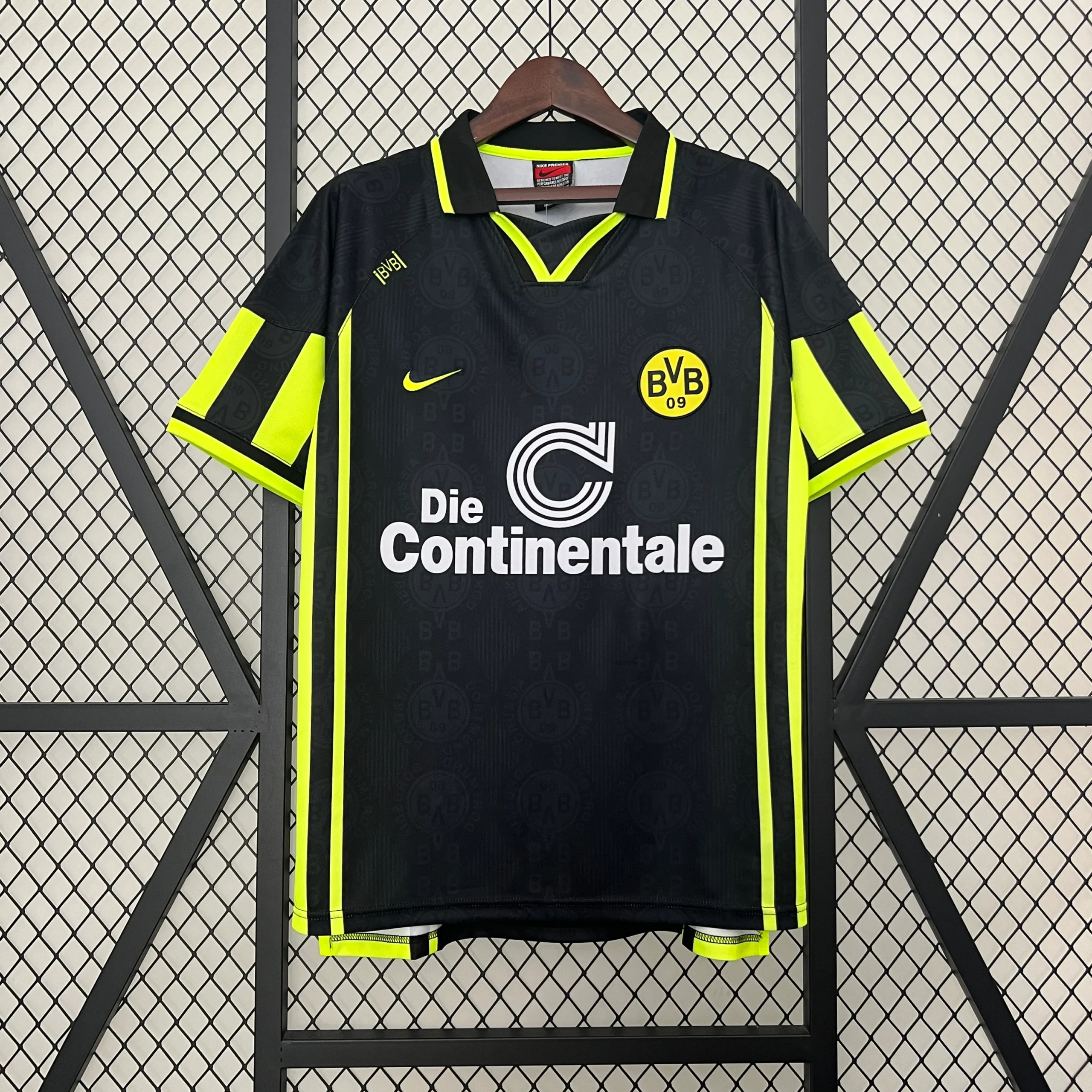 Camiseta Borussia Dortmund 1996/97 segunda equipacion