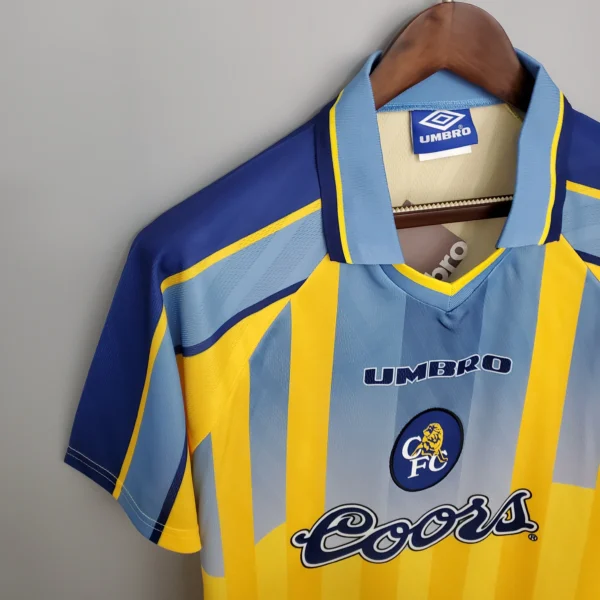 Camiseta Chelsea 95-97 primera equipacion hombro