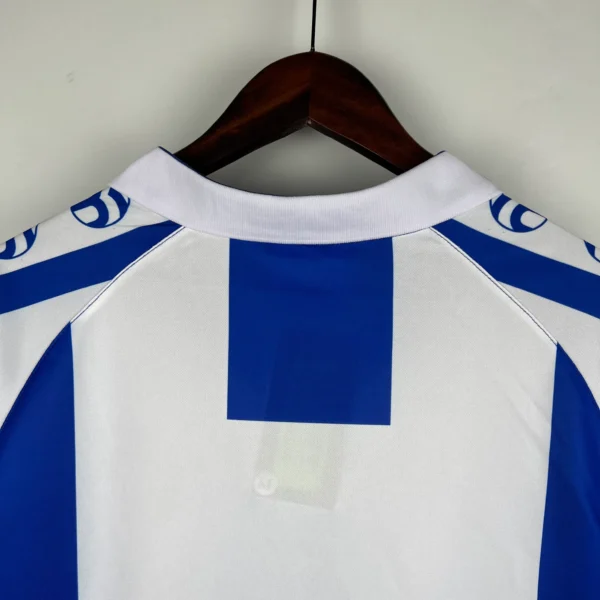 Camiseta Espanyol 1984 89 cuello anterior