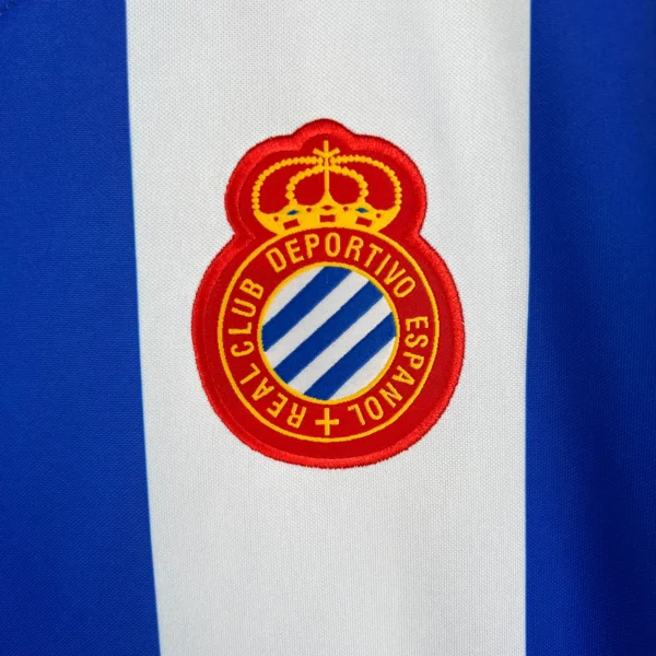 Camiseta Espanyol 1984 89 escudo