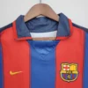 Camiseta FC Barcelona Ronaldinho 2003-2004 cuello