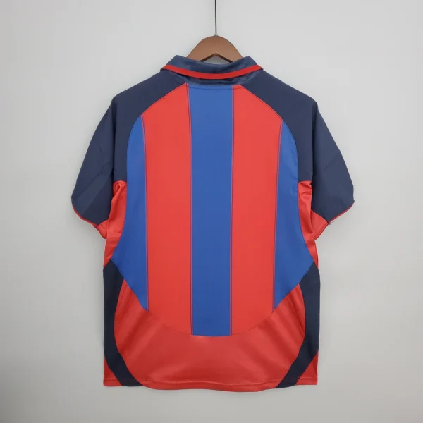 Camiseta FC Barcelona Ronaldinho 2003-2004 dorsal